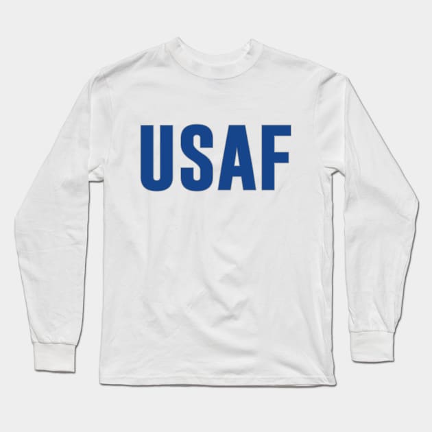 USAF - United States Air Force Tee Long Sleeve T-Shirt by DonnySanders